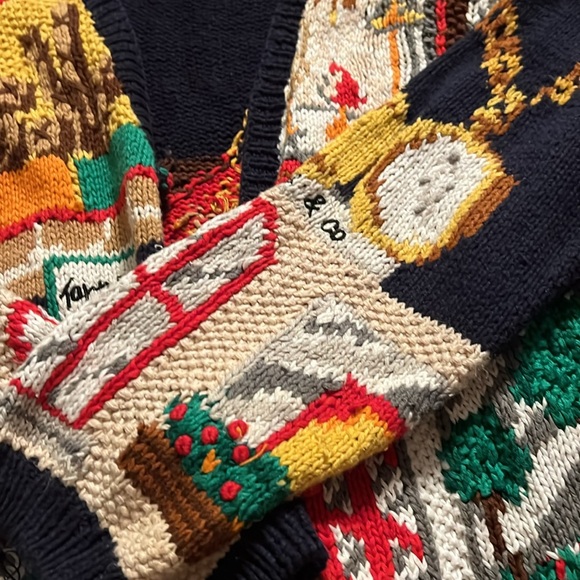 The Eagle’s Eye Hand Knit Sweater - XL. - Picture 4 of 7